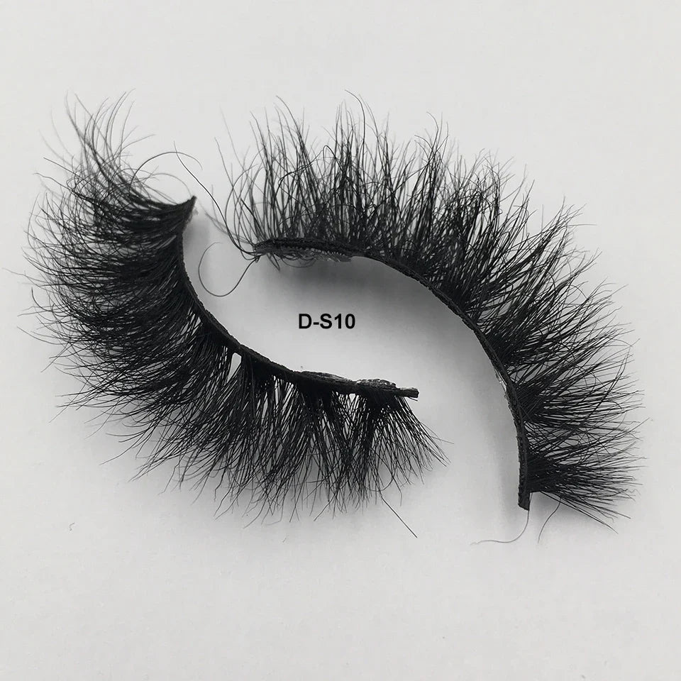 Fluffy Lashes 3d Mink Lashes 100% Cruelty Free Lashes Handmade Reusable Short Natural Eyelashes Maquillaje Eyelashes Mink