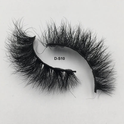 Fluffy Lashes 3d Mink Lashes 100% Cruelty Free Lashes Handmade Reusable Short Natural Eyelashes Maquillaje Eyelashes Mink