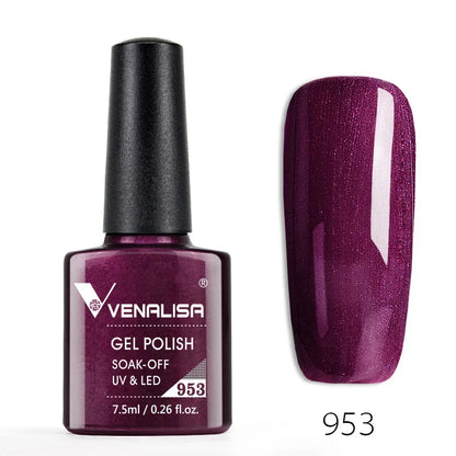 Venalisa Nail Gel Polish 60 Colors TPO FREE HEMA FREE Nail Art Soak Off Odorless Organic UV Gel Nail Polish Varnish Gel Lacquer
