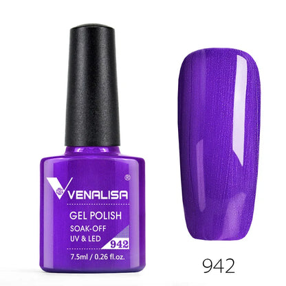 Venalisa Nail Gel Polish 60 Colors TPO FREE HEMA FREE Nail Art Soak Off Odorless Organic UV Gel Nail Polish Varnish Gel Lacquer