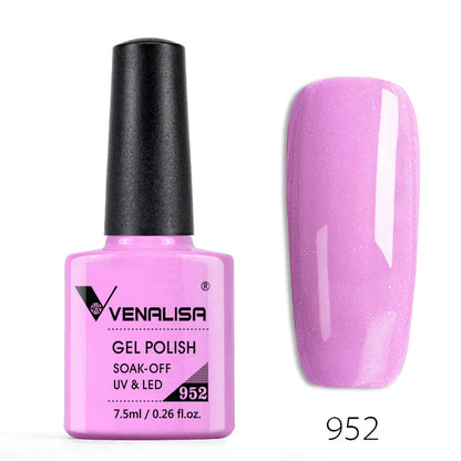 Venalisa Nail Gel Polish 60 Colors TPO FREE HEMA FREE Nail Art Soak Off Odorless Organic UV Gel Nail Polish Varnish Gel Lacquer