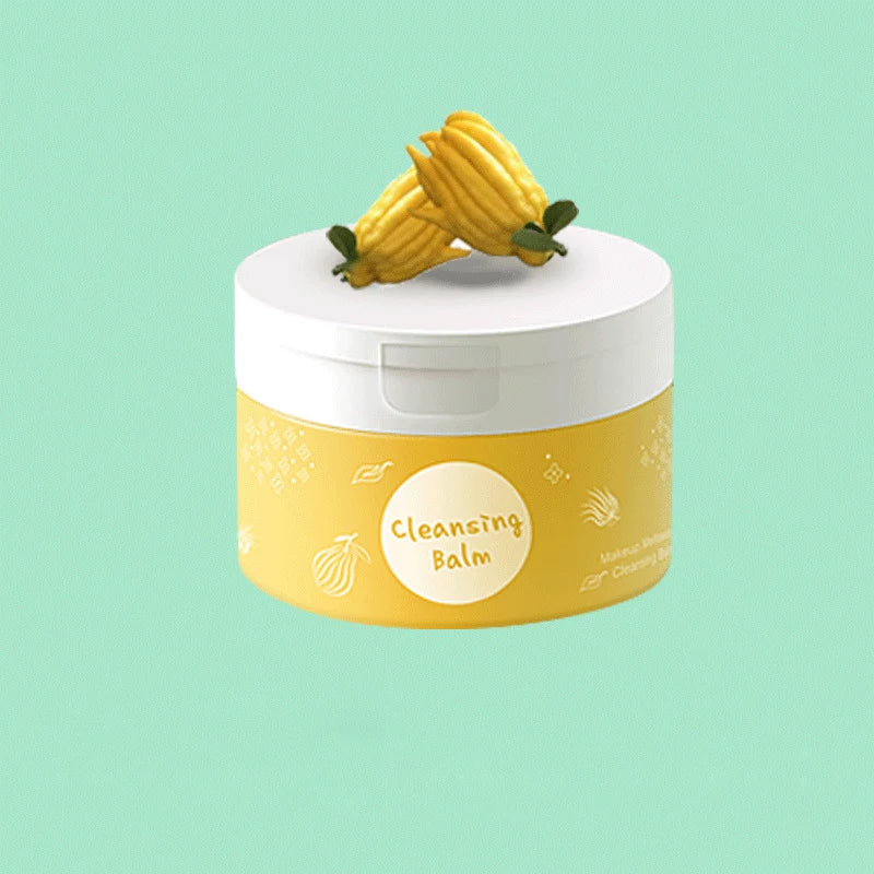 New Product Vegetable Oil Peach Makeup Remover Cleansing Ice Cream with A Gentle Texture and No Tightness Makeup Remover Balm