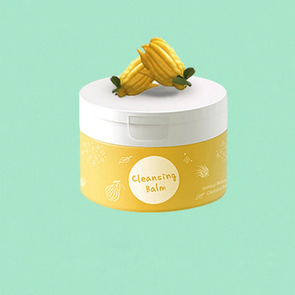 New Product Vegetable Oil Peach Makeup Remover Cleansing Ice Cream with A Gentle Texture and No Tightness Makeup Remover Balm