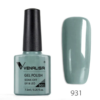 Venalisa Nail Gel Polish 60 Colors TPO FREE HEMA FREE Nail Art Soak Off Odorless Organic UV Gel Nail Polish Varnish Gel Lacquer
