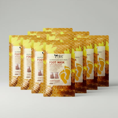 NBC COLLAGEN MOISTURE FOOT MASK - HONEY FLOWER