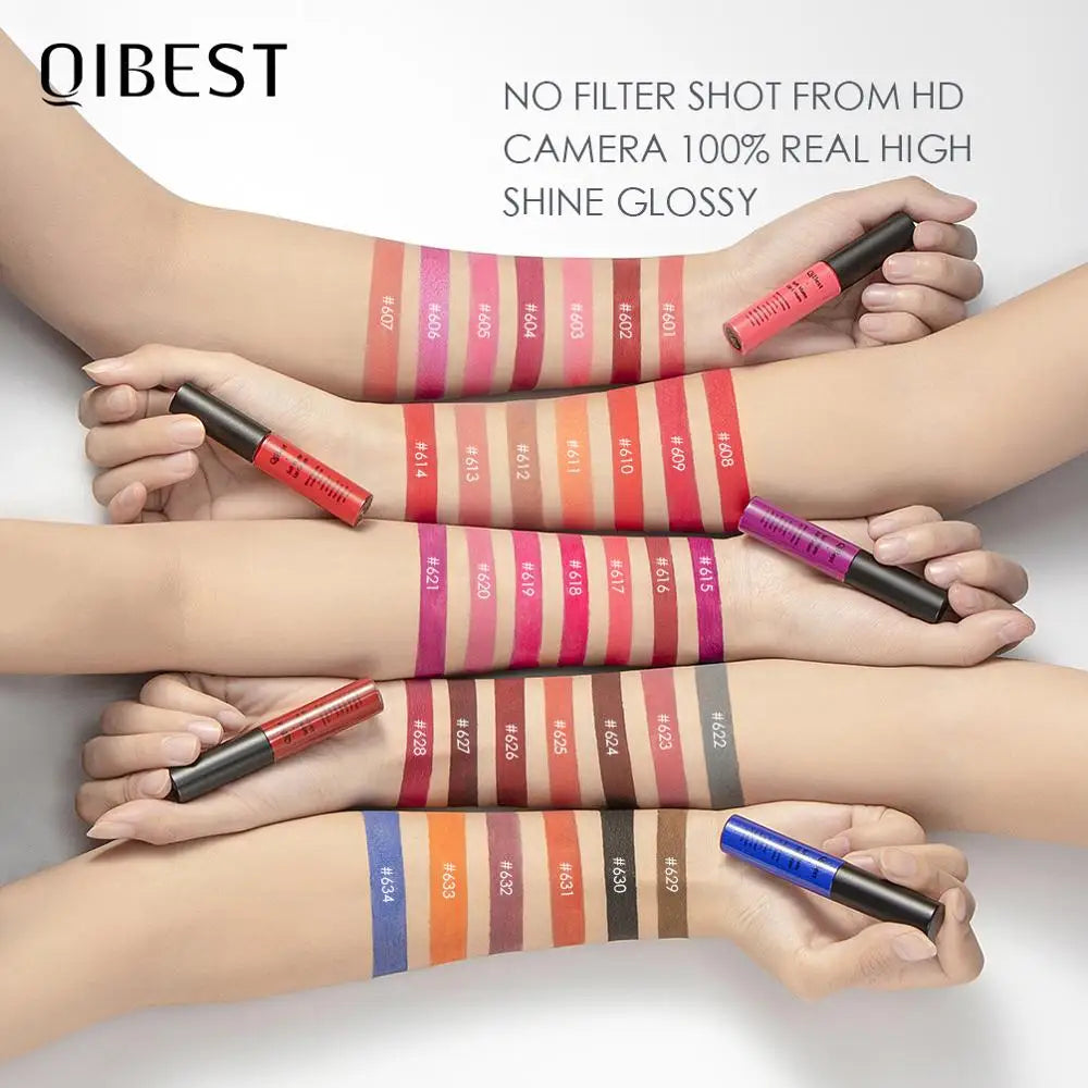 Hot Velvet Matte Nude Lip Gloss Sexy Long Lasting Non-stick Cup Nude Red Liquid Lipstick Waterproof Make-up for Women Cosmetic