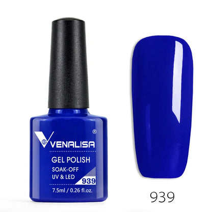 Venalisa Nail Gel Polish 60 Colors TPO FREE HEMA FREE Nail Art Soak Off Odorless Organic UV Gel Nail Polish Varnish Gel Lacquer