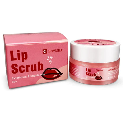 ENVISHA Sugar Lip Scrub Cream Moisturizing Exfoliating Face Skin Care Nourish Anti-drying Organic Mint Lip Care Smooth Beauty