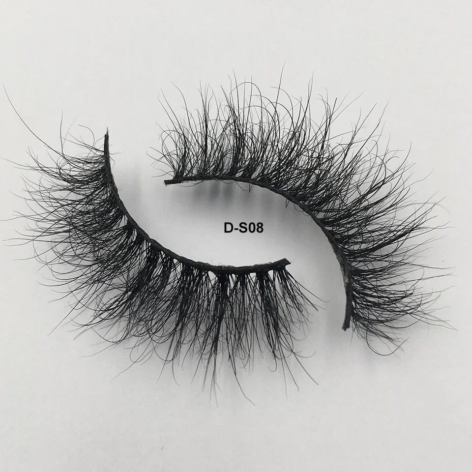 Fluffy Lashes 3d Mink Lashes 100% Cruelty Free Lashes Handmade Reusable Short Natural Eyelashes Maquillaje Eyelashes Mink