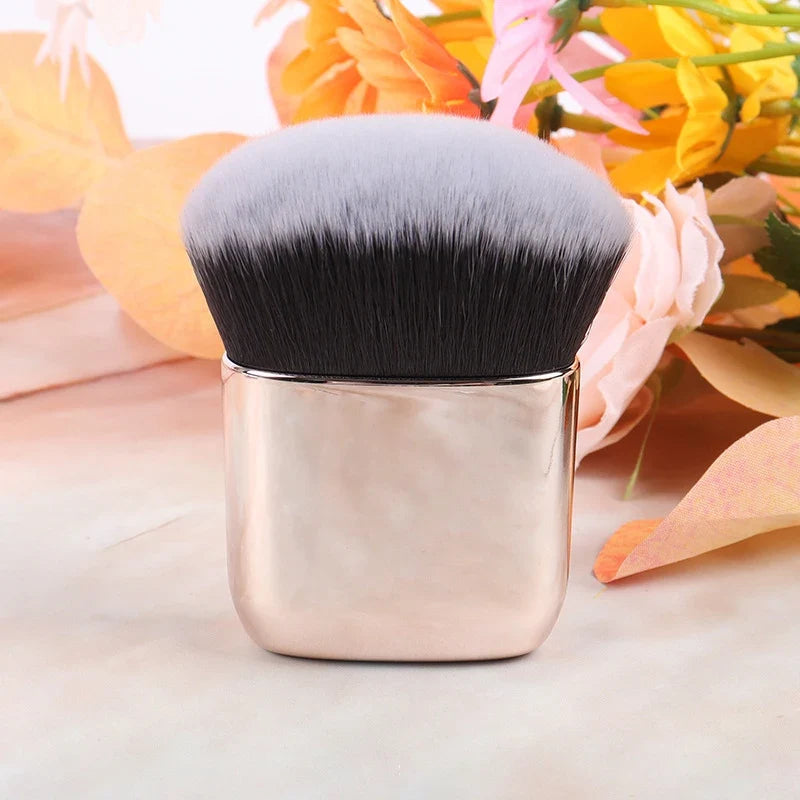 1pc Big Angled Foundation Makeup brushes Liquid Bronzer Make up brushes Wavy Powder Face essential cosmetic tools Portable