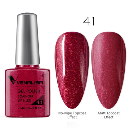 Luxury Color Nail Gel Venalisa Gel Nail Polish Lacquer Soak Off UV LED Long Lasting Nail Gel Varnish Good Price Super Gel Polish