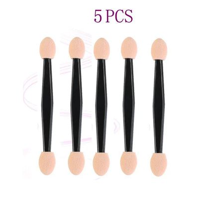5/30/50/100PCS Eyeshadow Brush Dual Sided Sponge Nylon Sets Make up Eye Shadow Brushes For Cosmetic Applicator Makeup Tools Hot