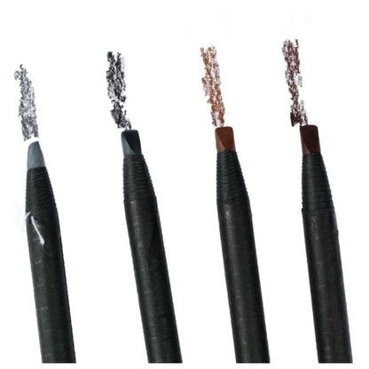 White Eyebrow Pencil Cosmetic pen Brush for eyeshadow Natural Long-Lasting Brows Tint waterproof eye brow makeup set beauty