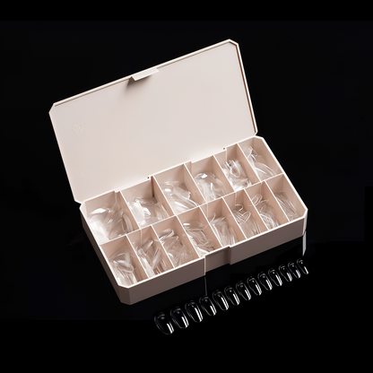 PRO-X SOFT GEL NAIL TIPS 23 - MEDIUM NATURAL ROUND