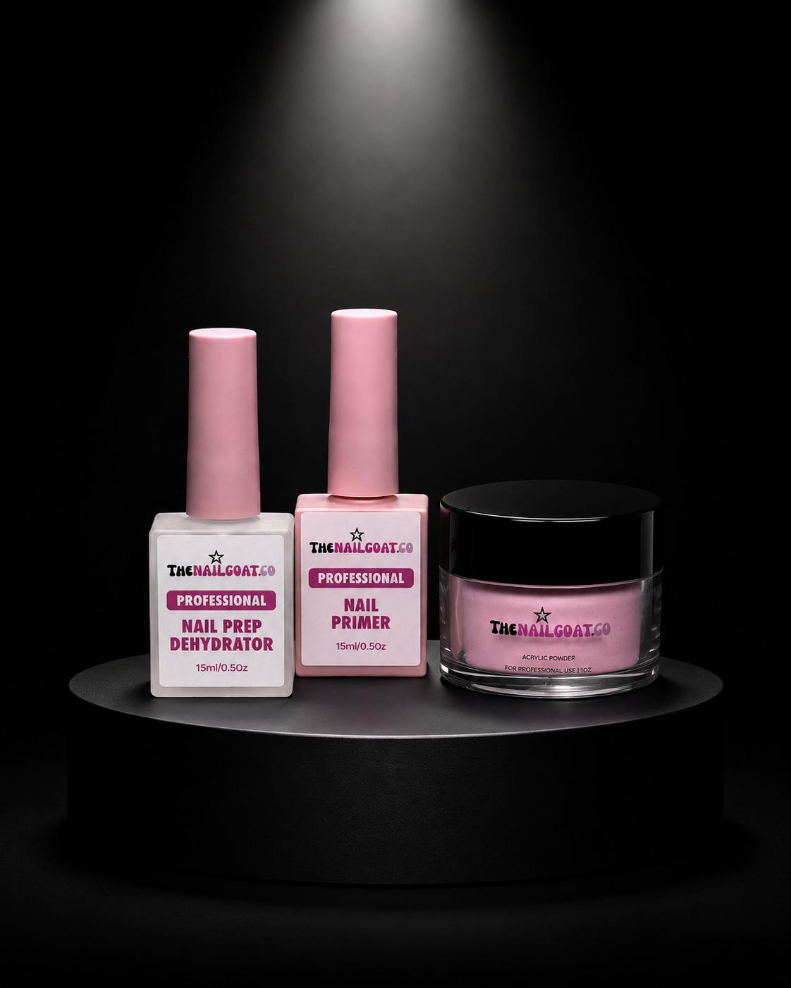 Acid-Free Nail Prep Duo – Primer & Dehydrator for Nail Enhancements