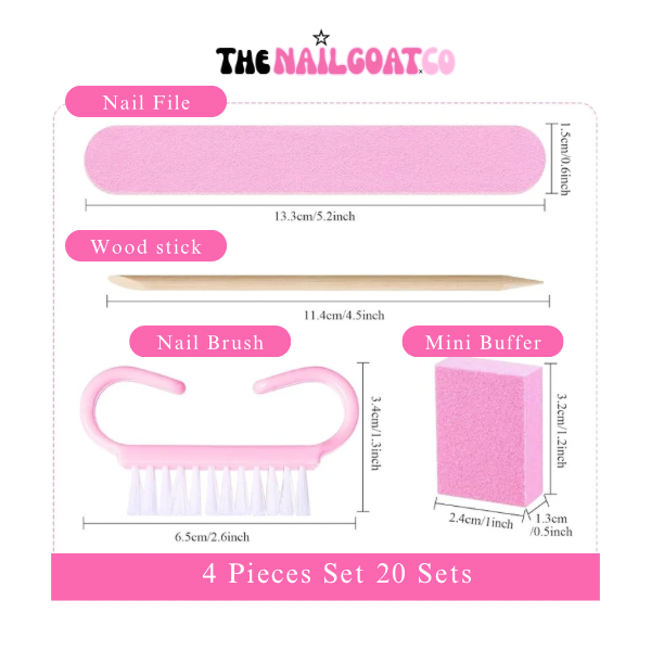 TheNailGoatCo Disposable Manicure Kit
