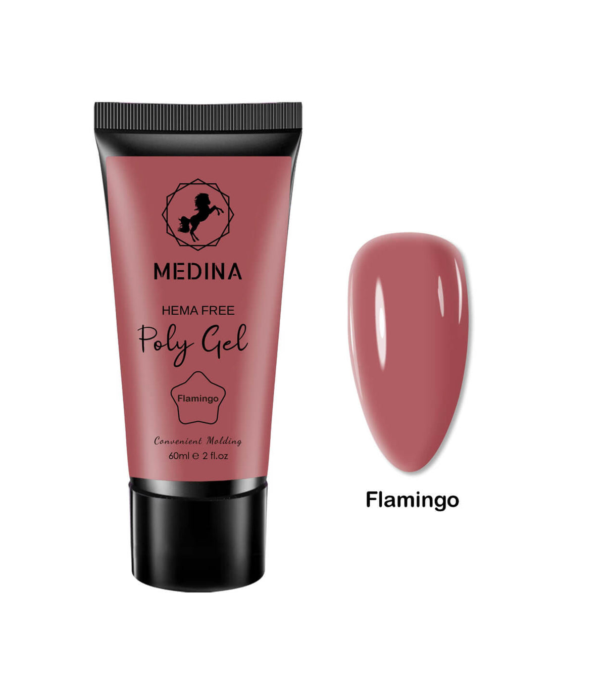 Medina - Polygel Flamingo 2oz