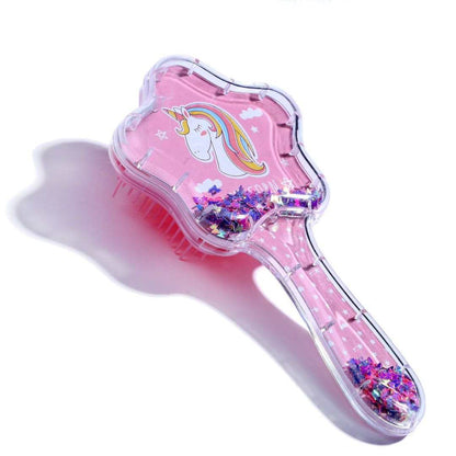 Cute Star shape Animal Anti-static Hair Brush Massage Comb Shower Wet Detangle Hair Brush Salon Hair Styling Tools