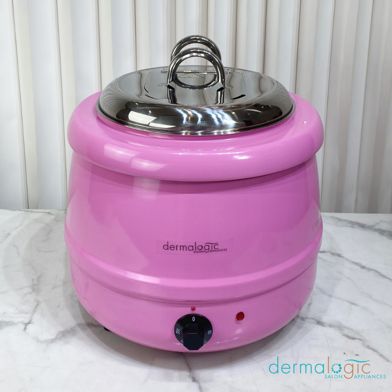DERMALOGIC PARAFFIN WAX KETTLE WARMER WITH 7OZ. LADLE - 13L