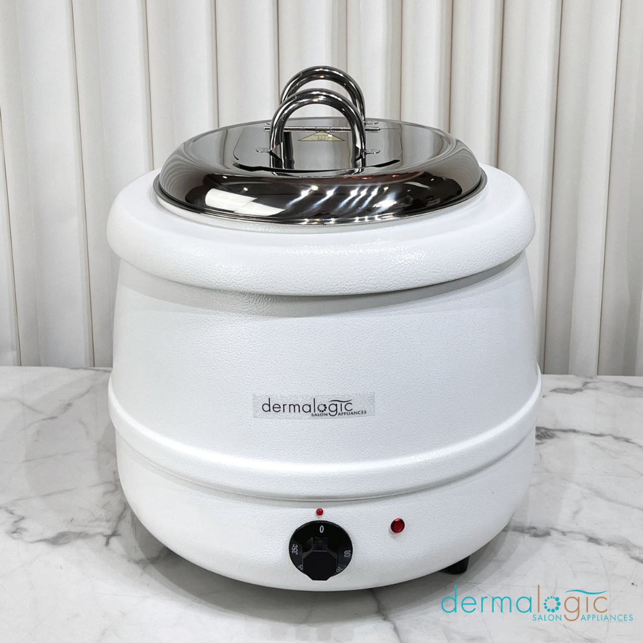 DERMALOGIC PARAFFIN WAX KETTLE WARMER WITH 7OZ. LADLE - 13L