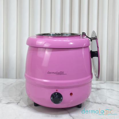 DERMALOGIC PARAFFIN WAAX KETTLE WARMER WITH 5OZ. LADLE - 10L