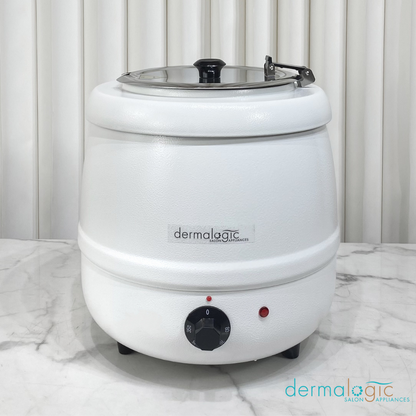 DERMALOGIC PARAFFIN WAAX KETTLE WARMER WITH 5OZ. LADLE - 10L