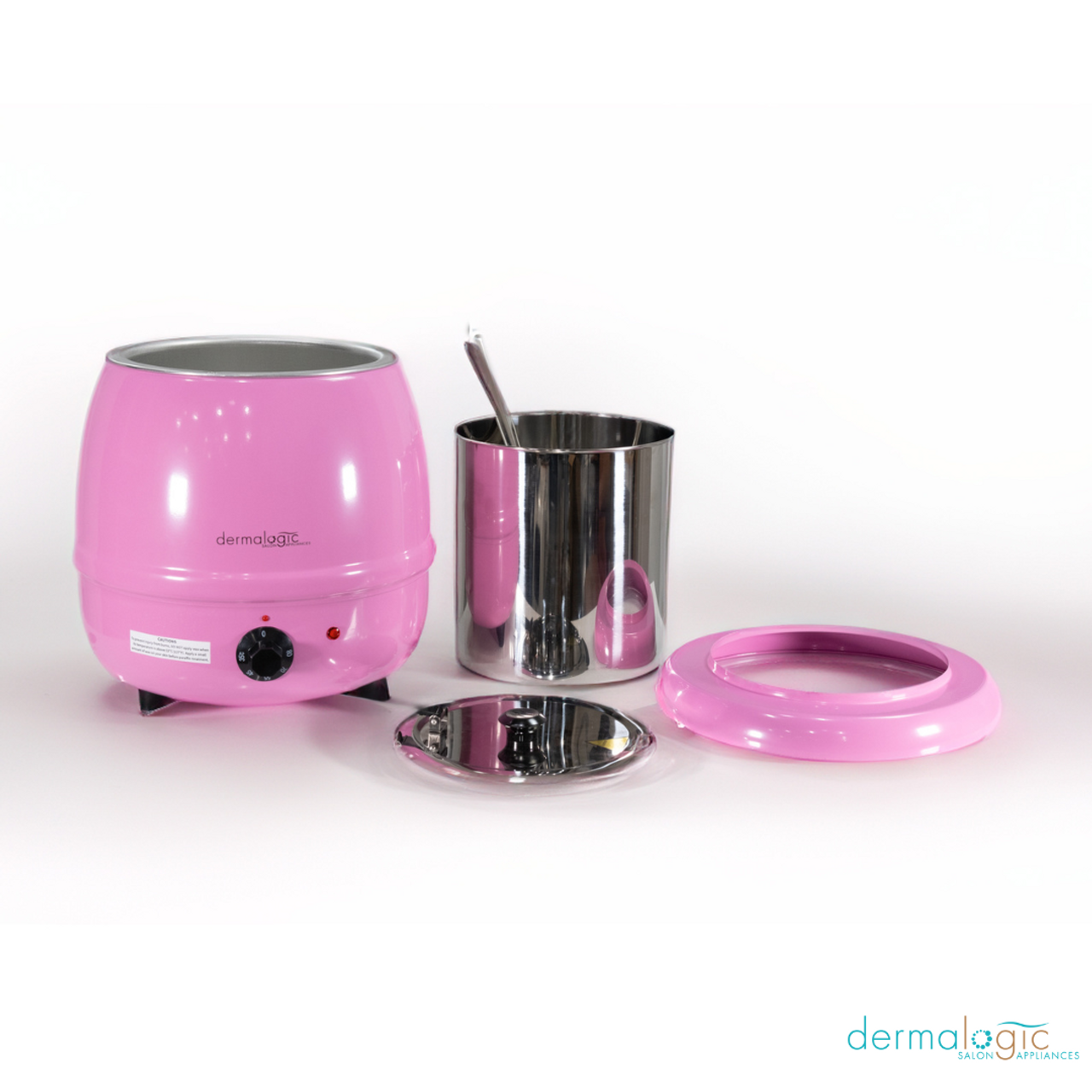 DERMALOGIC PARAFFIN WAAX KETTLE WARMER WITH 5OZ. LADLE - 10L