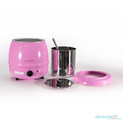 DERMALOGIC PARAFFIN WAAX KETTLE WARMER WITH 5OZ. LADLE - 10L