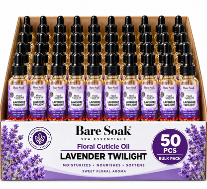 BARE SOAK CUTICLE OIL 2OZ. - LAVENDER TWILIGHT