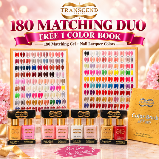 TRANSCEND BEAUTY COLLECTION - 180 COLORS