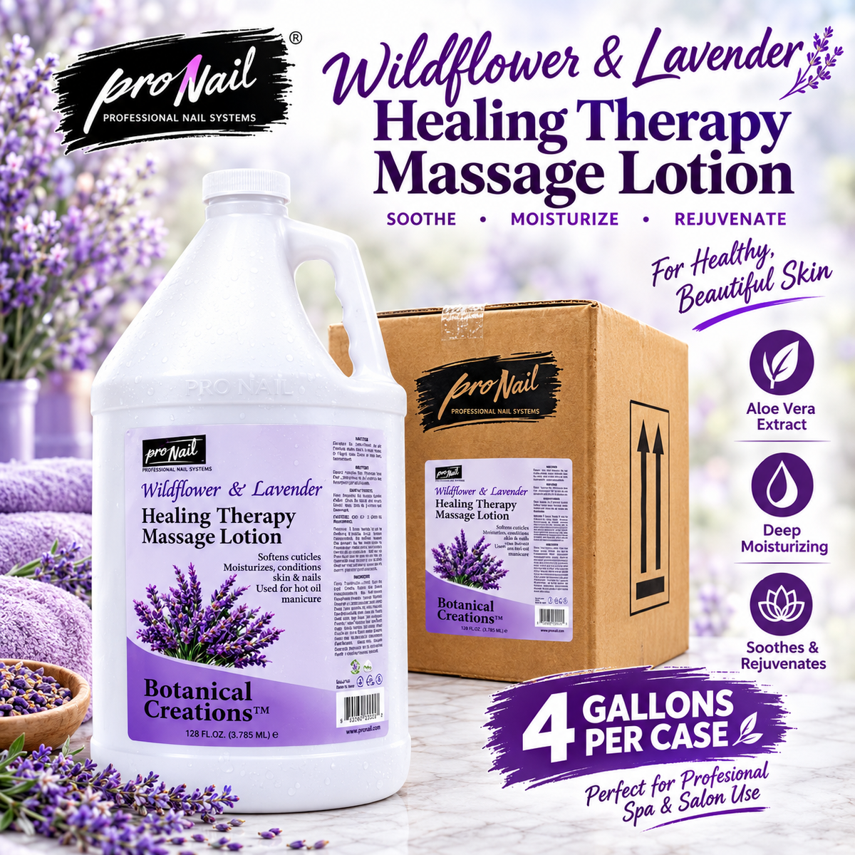 PRONAIL - LAVANDA - Loción de masaje curativa 