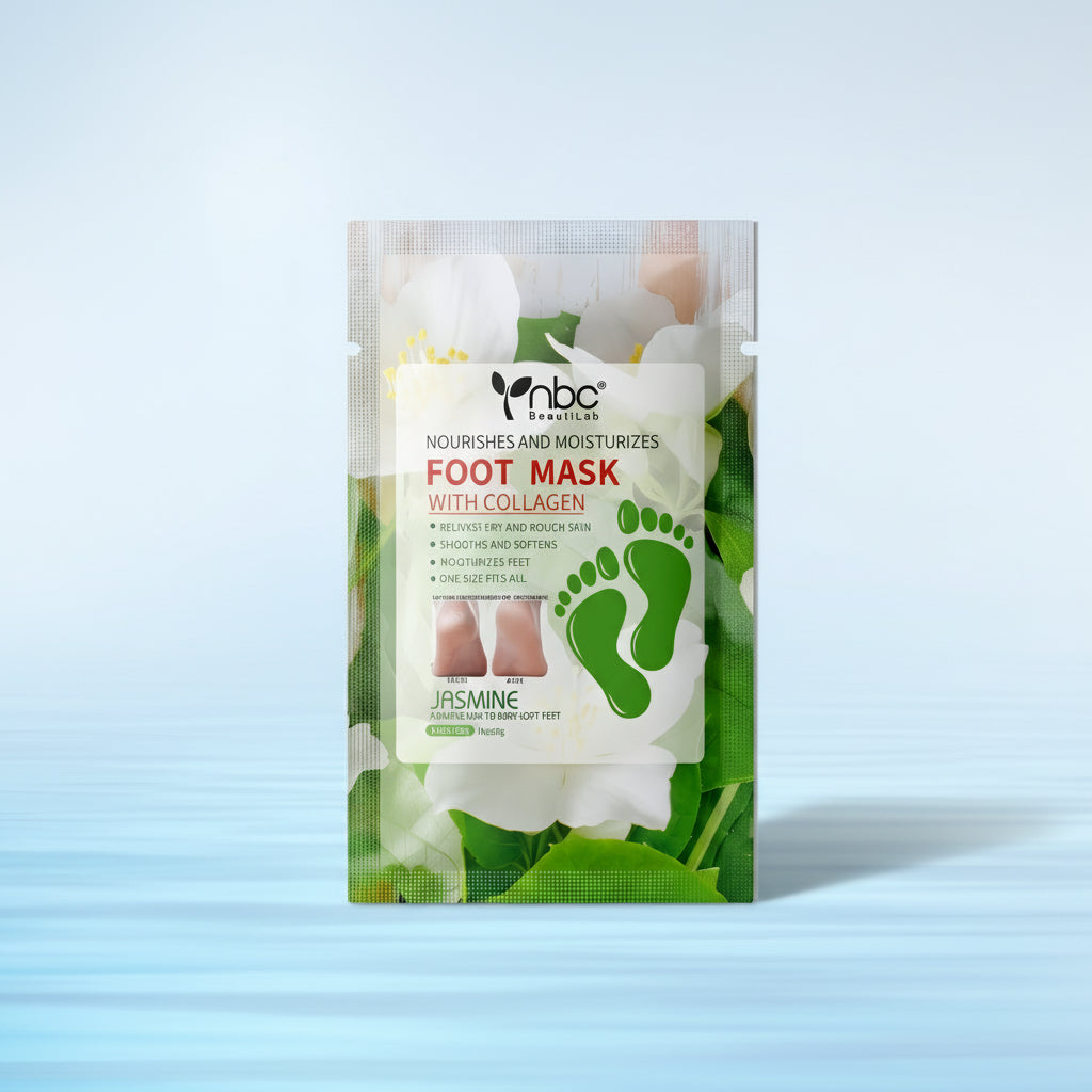 NBC COLLAGEN MOISTURE FOOT MASK - JASMINE