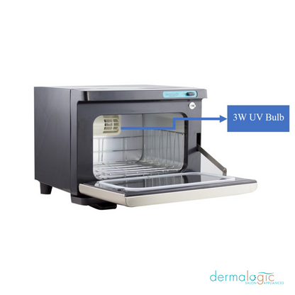 DERMALOGIC TOWEL WARMER 8L (STAINLESS FINISH)