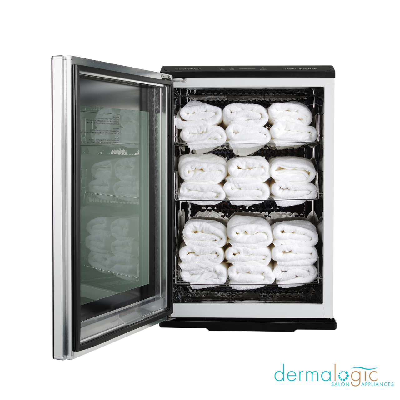 DERMALOGIC TOWEL WARMER WITH GLASS DOOR 60L