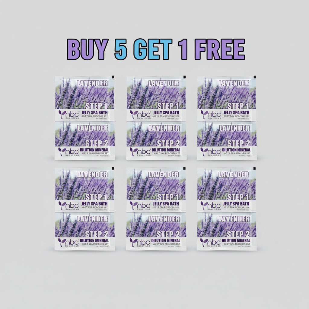 NBC JELLY SPA & DILUTION MINERAL 2 STEP - LAVENDER