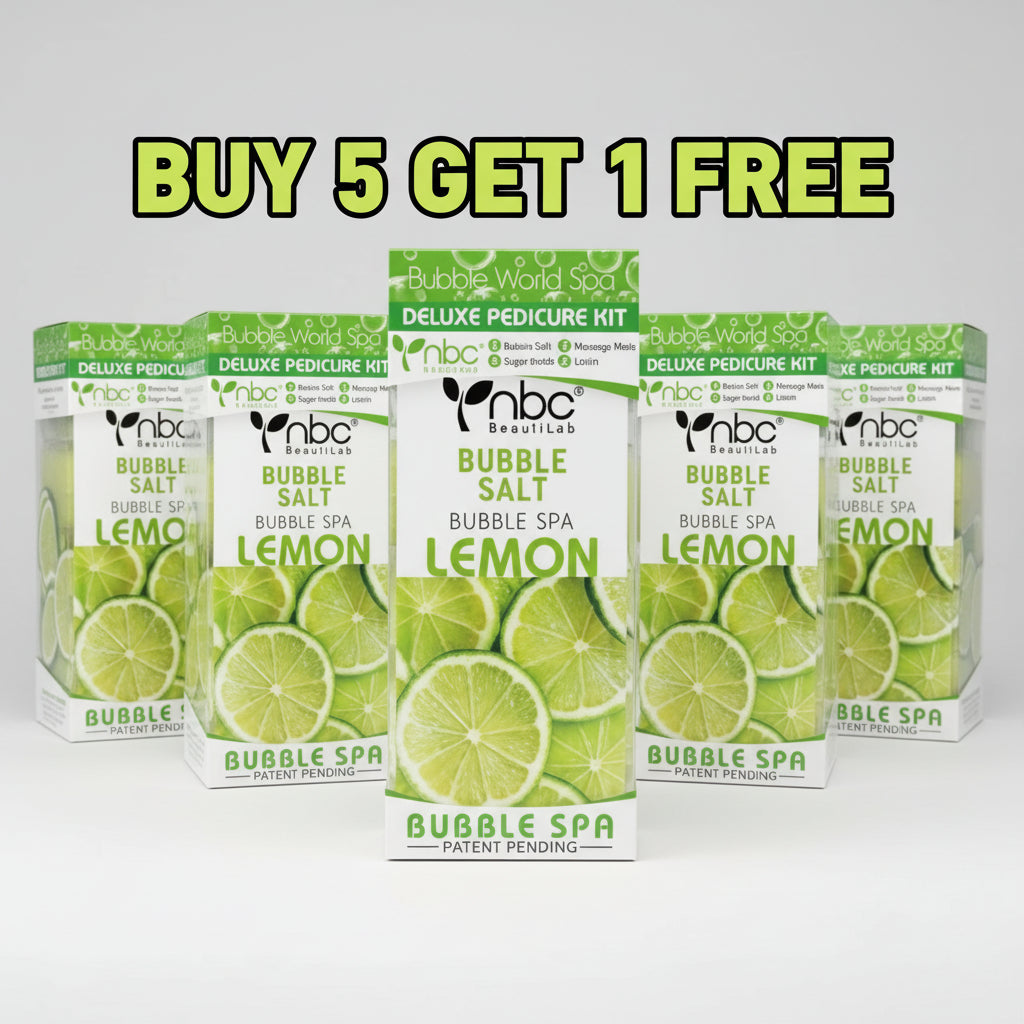 NBC 4-IN-1 BUBBLE WORLD SPA - LEMON