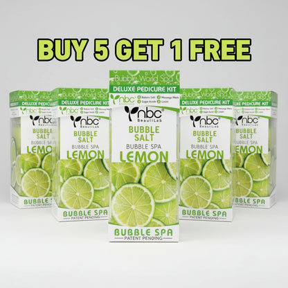 NBC 4-IN-1 BUBBLE WORLD SPA - LEMON