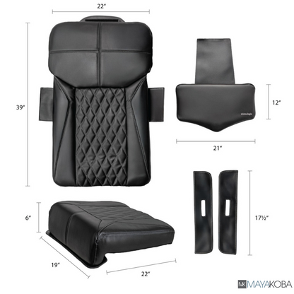 SHIATSULOGIC PEDICURE MASSAGE CHAIR CUSHION COVER SET - LX (COVER SET ONLY)