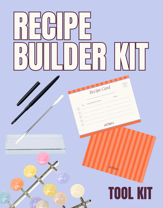 The Attain Recipe Builder Tool Kit | Mix Your Own Gel Polish Colors