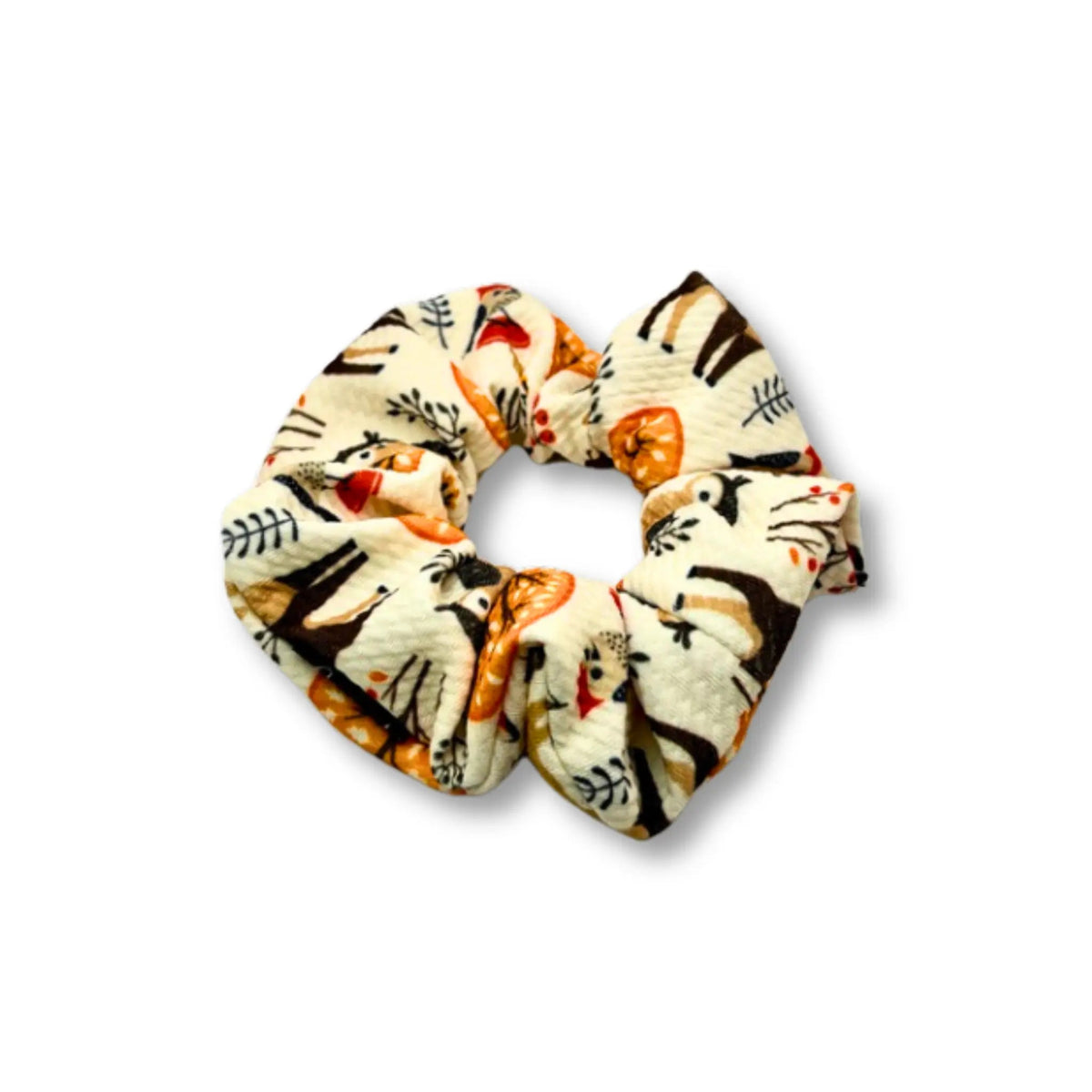 Mini Fall Animals Bullet Scrunchie