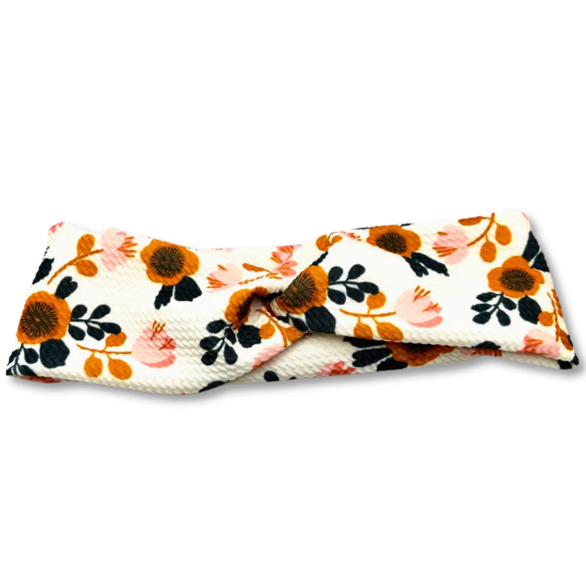 Fall Floral Twist Knot Thanksgiving Headband