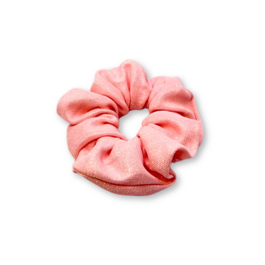 Mini Pink Sparkle Scrunchie