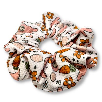 Peeps and Carrot Easter Bullet Scrunchie