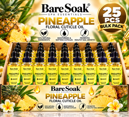 BARE SOAK CUTICLE OIL 2OZ. - PINEAPPLE