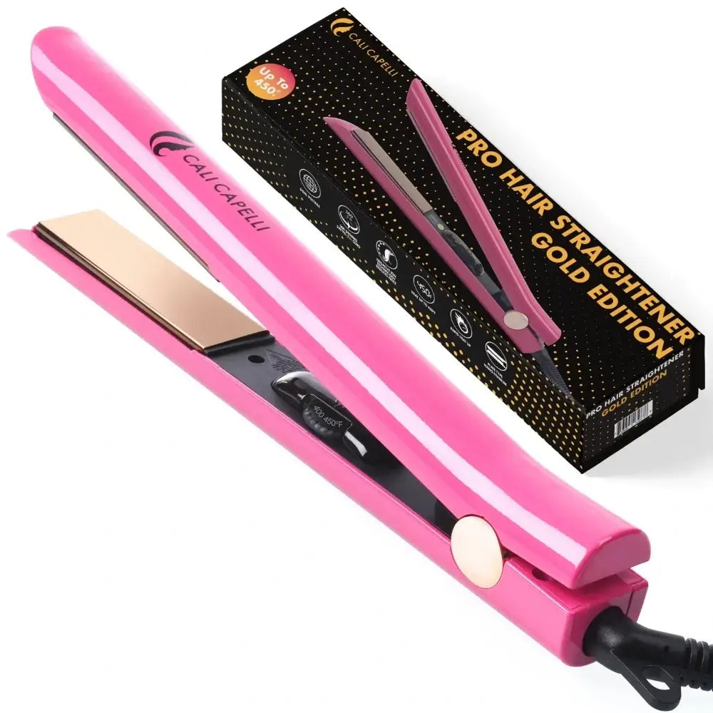 Titanium Hair Straightener Pro-Series 1″ Pink