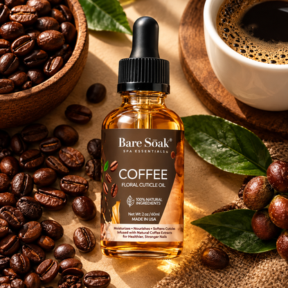 BARE SOAK CUTICLE OIL 2OZ. - COFFEE