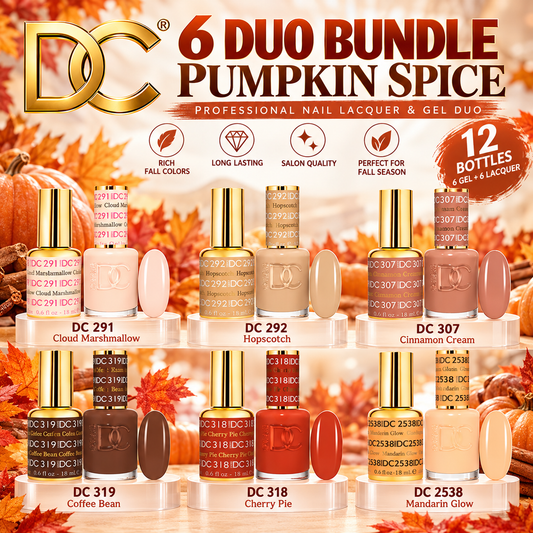 DC DUO 6PCS BUNDLE - PUMPKIN SPICE