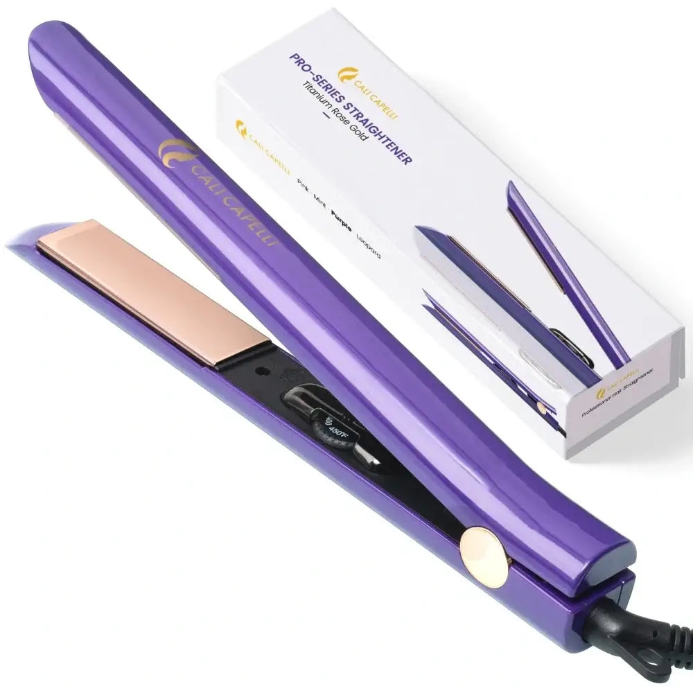 Titanium Hair Straightener Pro-Series 1″ Purple