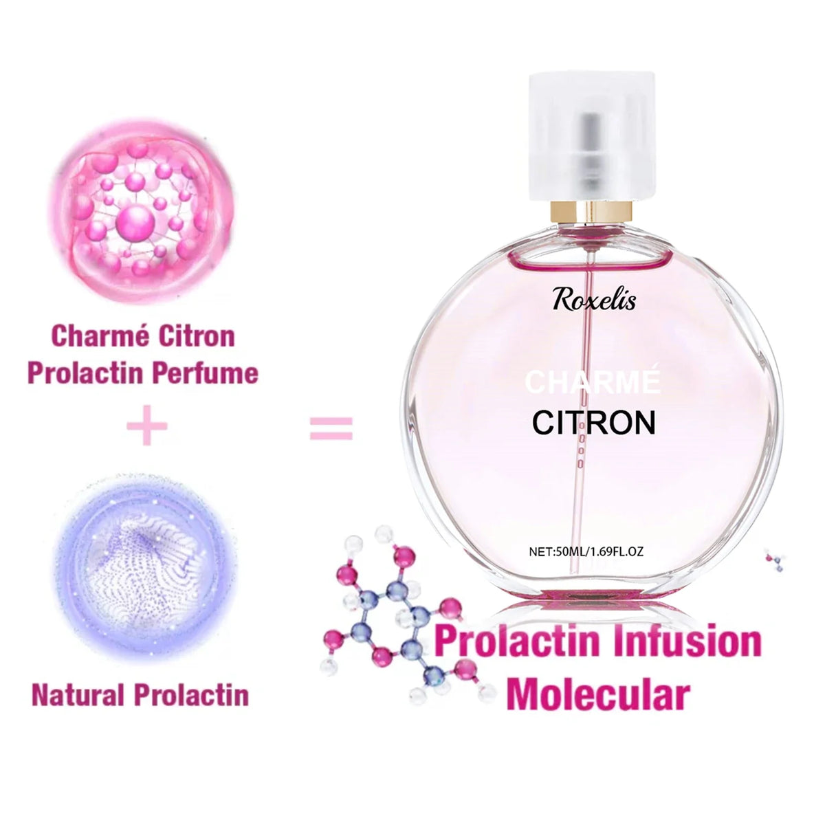 Women's Perfume - Elegant Charming Floral Scent Long Lasting Fresh Mild Non-Irritating, Subtle Fragrance for Dating & Daily Wear