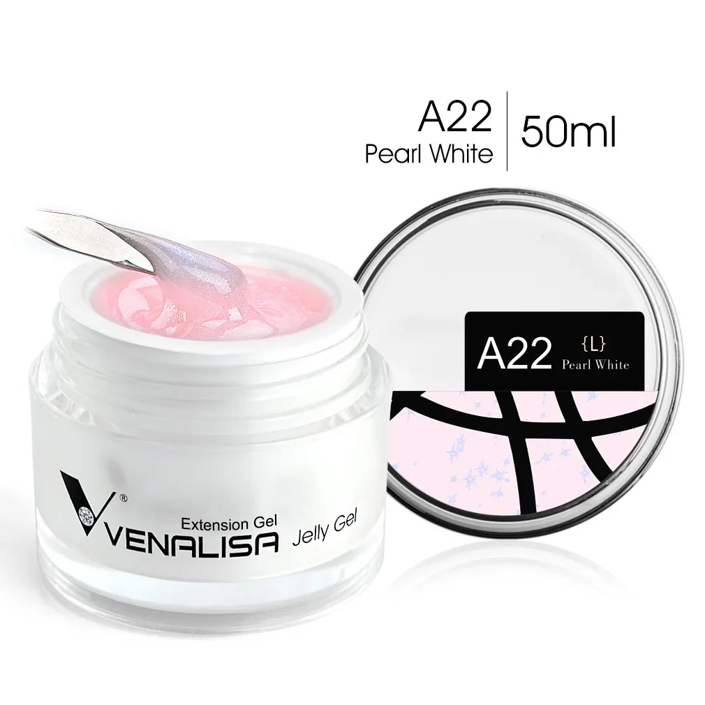50ml VENALISA Builder UV Contruction Gel Jelly Gel Nude Skin Collection Nail Form Keep Nail C Arc Soak Off UV LED Camouflage Gel